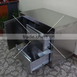 Newese Style!!Grill Island Accessory Stainless Steel Drawers/BBQ Accessory Cabinet thumbnail-1