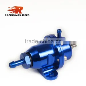Blue Universal Adjustable Fuel Pressure Regulator thumbnail-2