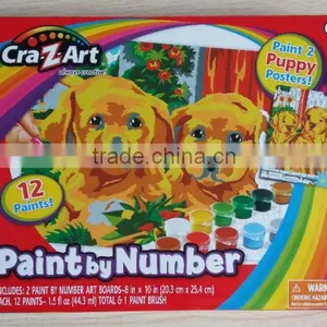 12 Color Paint by Number With Art Board thumbnail-1
