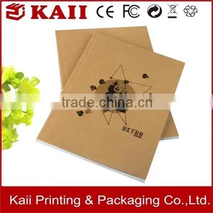 Reliable Supplier of Kraft Paper Blank Notebook in China thumbnail-1