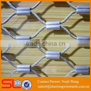 BV Company Good Price Stainless Steel Wire Rope Zoo Netting thumbnail-4