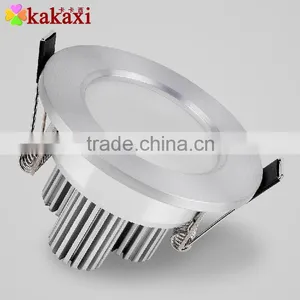 2015 New Dimmable LED Ceiling Lamp 3w 5w 7w 9w 12w LED Downlight Silver Shell thumbnail-1