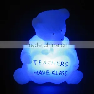 Small Raccoon LED Candle Lamp thumbnail-1
