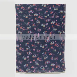 Fashion Grade One Digital Print Custom Design Silk Scarf for Sale thumbnail-2