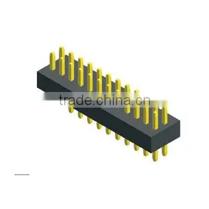 1.00mm Pitch 4 Pin Male Connector DIP Dual Rows thumbnail-1