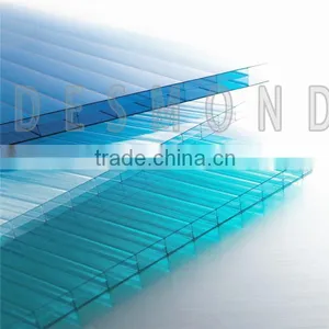 Polycarbonate Hollow Sheet 100% Virgin Makrolon Material/pc Sun Sheet /pc Sheets thumbnail-4