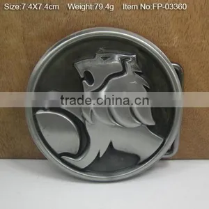 Custom Brand Name Buckle Plate Metal Belt Buckle thumbnail-4