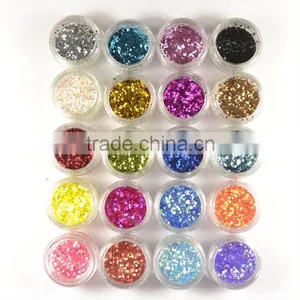 Paillettes Nail Art Kit Nail Decoration Glitter Flakes thumbnail-1