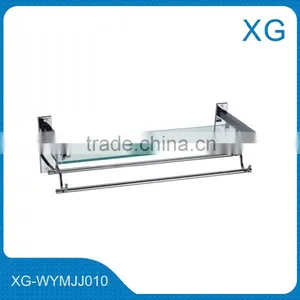 Bathroom Wall Mounted Towel Shelf/Multifunctional Towel Shelf/Stainless Steel Towel Rack Towel Shelf thumbnail-5