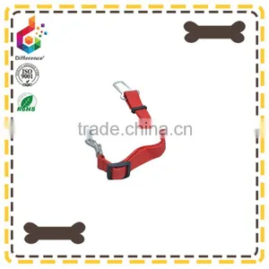 Red Nylon Rope Adjustable Dog Collars thumbnail-2