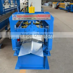 China Top Supplier Metal Roof Ridge Cap Roll Forming Machine thumbnail-2