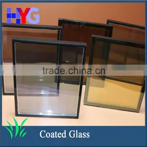 High Quality and Best Price Heat Reflective Float Glass Coated Glass thumbnail-2