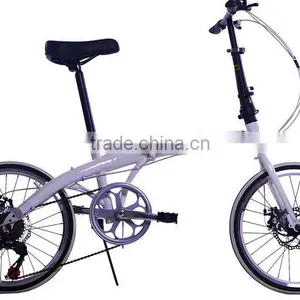 China New Design Popular 12 Lightweight Aluminum Mini Folding Bike thumbnail-4