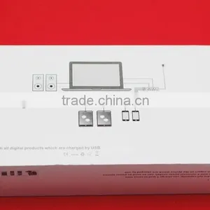 Fashional Appearance 2015 New White Extension Socket With 4 USB Ports for Electric Devices thumbnail-2