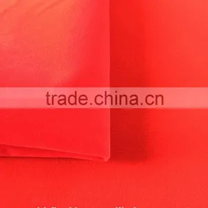 Red Knitted Polyester Flock Fabric thumbnail-1