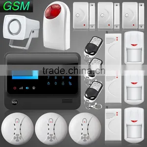 2016 Hot Sales GS-G90E App Control GSM Five Languages for Option Black Alarm Security System thumbnail-1
