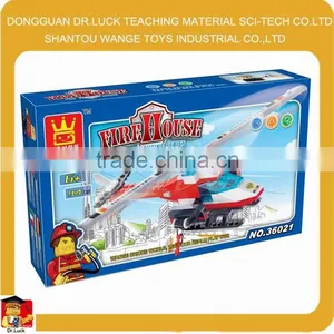 Hot Sale Kid Plastic Building Fire Blocks 3D Puzzle thumbnail-1