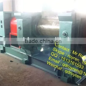 High Efficiency Waste Tire Recycling Rubber Powder Line Tyre Shredder Machine Prices thumbnail-1