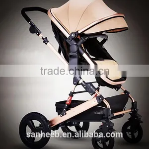 High View Folding Baby Stroller thumbnail-2