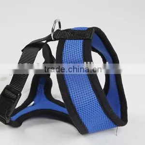 Comfortable Mesh Harness Vest Blue/black M Size Pet Vest Harness thumbnail-3