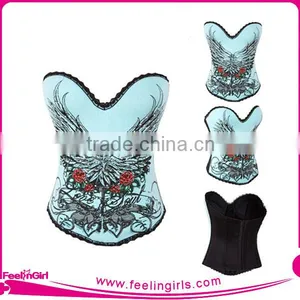 Drop Shipping Bridal Tight Lacing Corset Dress thumbnail-6