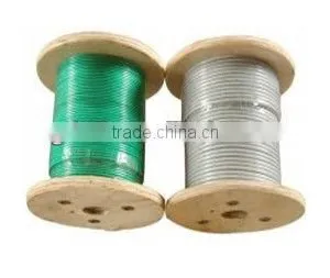 Hot Selling Plastic Coated /covered Stainless Steel Cable thumbnail-1