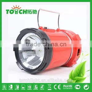 Solar Rechargeable LED Camp Lamp With Charger ABS Plastic LED Camping Lights for AA Battery Professional Portable Lighting thumbnail-6