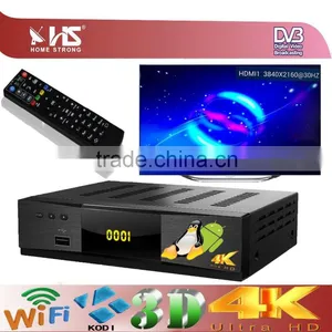 4k Satellite Receiver DVB-S2/T2/C Set Top Box Support Powervu. YouTube,play Store App thumbnail-1