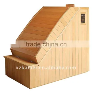 100% Canadian Hemlock Capsule Sauna, American Style Sauna ETL/CE/ROHS Approved thumbnail-1
