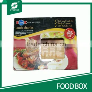 CUSTOM CORRUGATED FOOD DELIVERY BOX WITH PLASTIC TRAY thumbnail-6