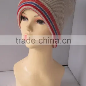 High Quality Elegant Design 100% Acrylic Beanie With Custom Label thumbnail-2