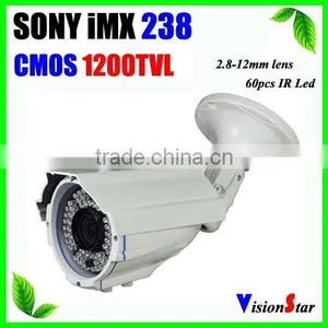 Outdoor Security Camera Systems 1200TVL 1/3"SONY IMX238+AVS05P Infrared IR Cut Waterproof CCTV Camera Varifocal Lens Camera thumbnail-1