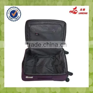 Pink Color EVA Four Wheels Foldable Nylon Polyester Bag thumbnail-4