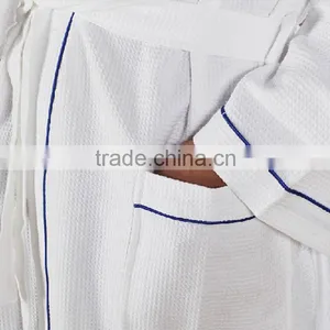 Eco-friendly Wholesale Cotton Pattern Bathrobe Family Bath Robe Set thumbnail-2