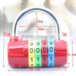 Professional Design High Security 4 Digits Hardened Combination Lock thumbnail-3
