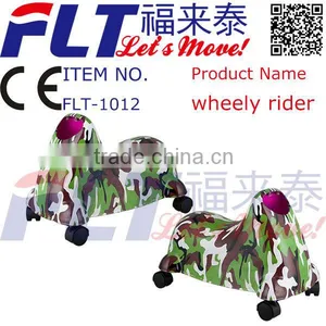 High Quality FLT-1012 Four Wheels Plastic Baby Car With Colorful Pictures for Fun thumbnail-1