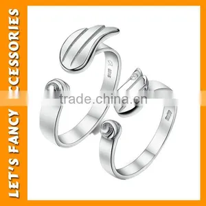 Europe Quality Engagement Wedding Band Sterling 925 Fashion Jewelry Silver Ring PGRG0079 thumbnail-6