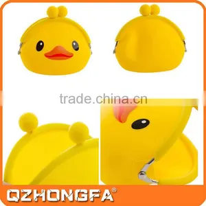 Hot Style Lovely Mini Coin Purse Soft Circular Cartoon Silicone Coin Purse thumbnail-3