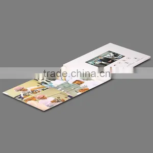 Customize 2.4", 2.8", 4.3", 5", 7", 10.1" TFT Screen LCD Video Brochure Card thumbnail-4