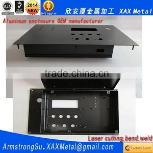 XAX61Alu OEM ODM Customized Laser Cut Bend Weld Sheet Aluminum Car Accessory Housing thumbnail-3