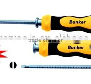 Slotted and Philips Adjustable Telescopic Double Drive Screwdriver, Three Plug Screwdriver thumbnail-1