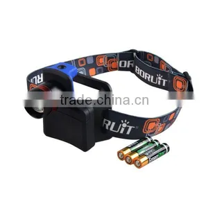 High Quality ce Rohs 240 Lumen 3w Zoom Rechargeable q5 Headlamp thumbnail-4