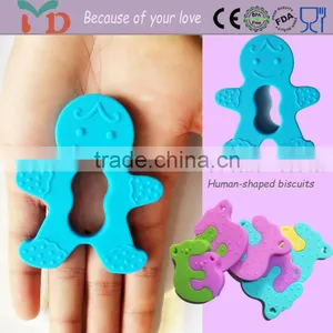 100% Food Grade Soft Starfish Shape Silicone Baby Teether for Biting thumbnail-2