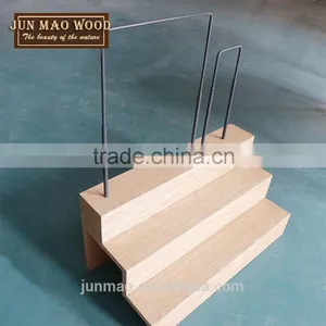 Sample Display Metal Racks/ Keystone Three-Stairs Wooden Display Rack /Ties Pendant Metal Shelf thumbnail-1