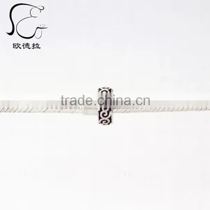 China Wholsale Good Quality Sterling Silver Tube Spacer Beads thumbnail-3