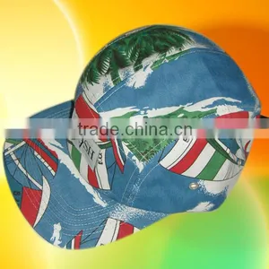 Custom Dye Sublimation 5 Panel Hats thumbnail-1