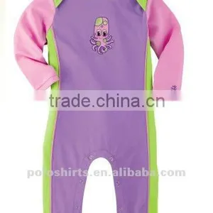 Kids PBT Swimwear Swimsuit Romper Anti-UV UPF 50+ thumbnail-1