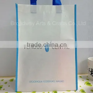 Reuseable TNT Promotional Custom Shopping Bag Printing With Simple Logo Printing thumbnail-3