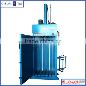 Wet Wipes Paper Baler Machine, Leather Baling Compactor, Small Compactor for Waste Paper thumbnail-3