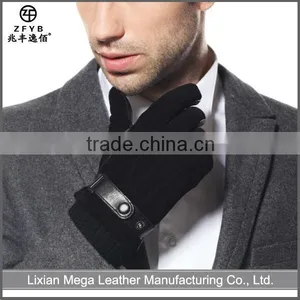 2015 Hot Sale Low Price Mens Leather Gloves thumbnail-1